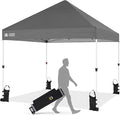 CROWN SHADES Pop Up Canopy Tent, 8x8 Commercial Canopy Tent by CrownShades