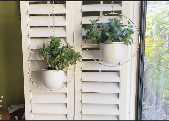 2 Pack Hanging Planters for Indoor Plants - Image 4