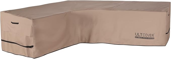 ULTCOVER Patio L-Shaped Left Facing Sofa Cover Waterproof by ULTCOVER