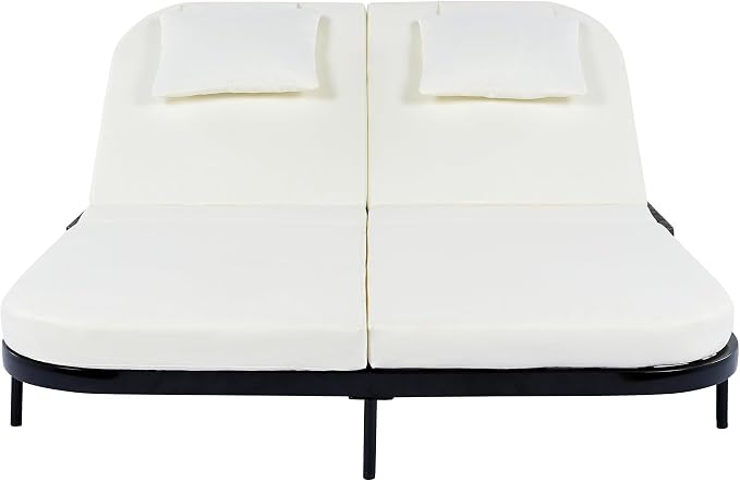 SOFTSEA Outdoor Daybed, Patio Rattan Daybed - Image 9