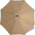 MASTERCANOPY Patio Umbrella 9 ft Replacement Canopy by MASTERCANOPY