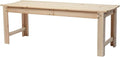 VINGLI Outdoor Wood Bench by VINGLI