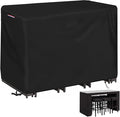 Outdoor Dining Table Cover, Waterproof Outdoor Patio Table Cover Patio Bar Set by Yourpatiocoverexpert