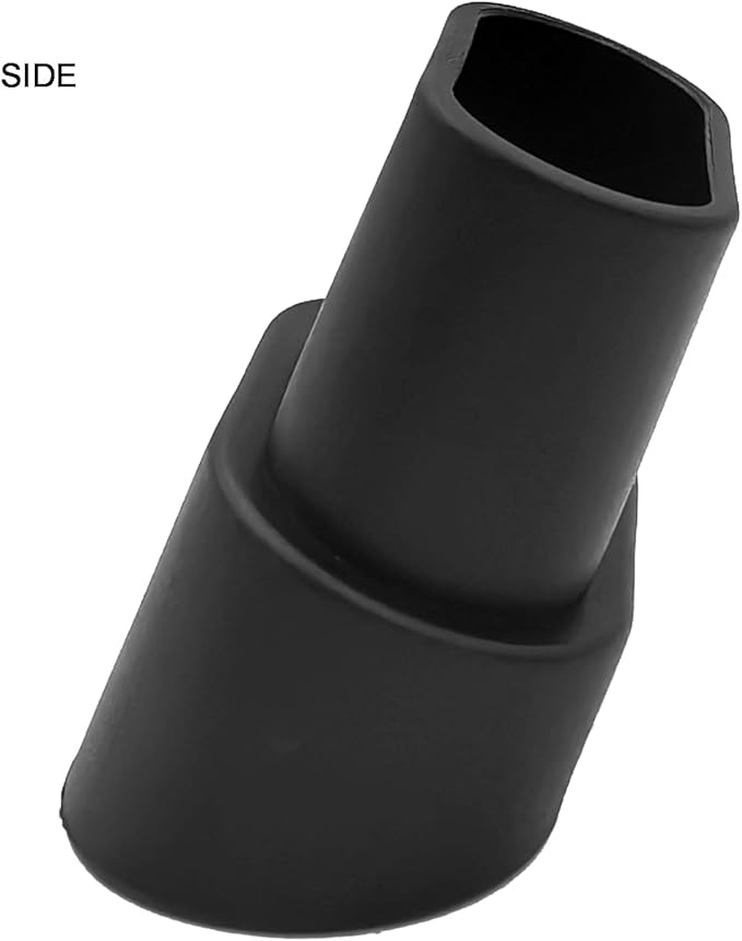 Porch Swing Feet Replacement Oval, 2-3/16" x 1" Black Angled Tube Insert - Image 3