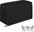 Patio Swivel Bar Set Covers, Waterproof Outdoor Bar Height Set Cover by Yourpatiocoverexpert