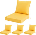 24x24 Inch Outdoor Chair Cushions Set of 4, Patio Furniture Cushions by Unknown