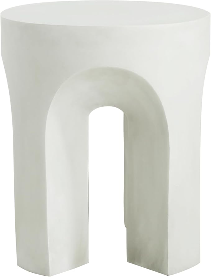 Christopher Knight Home Ottilie Outdoor Side Table, Lightweight Concrete Garden - Image 9