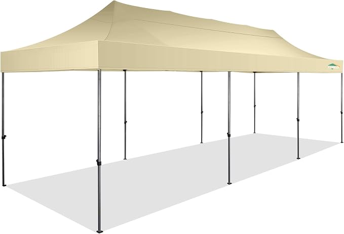 COBIZI 10x30 Pop Up Canopy Without Sidewall, Heavy Duty Canopy UPF 50+ All - Image 9