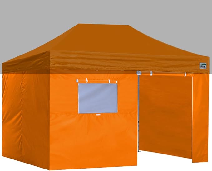 Eurmax USA Full Zippered Walls for 10 x 15 Easy Pop Up Canopy Tent, Enclosure by Eurmax