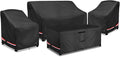 Rileytee Patio Furniture Set Covers, Fit Patio Loveseat, Chair and Coffee by Rileytee
