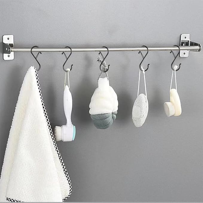 48 Pack S Hooks for Hanging, 3.5 inch Heavy Duty Metal S Hooks - Image 5
