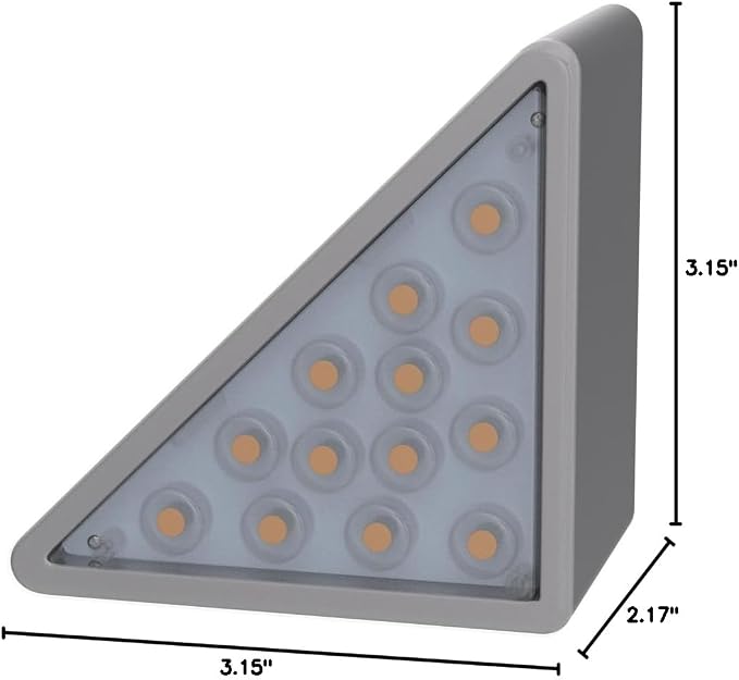 VOLISUN Solar Stair Lights 6 Pack, Solar Step Lights Waterproof IP67, Outdoor - Image 7