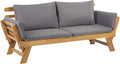 FDW Outdoor Patio Couch Daybed Sofa Loveseat Seating Outdoor Couch Daybed by FDW