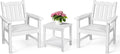Stoog 3 Piece Patio Dining Sets, All-Weather Patio Chairs by Stoog