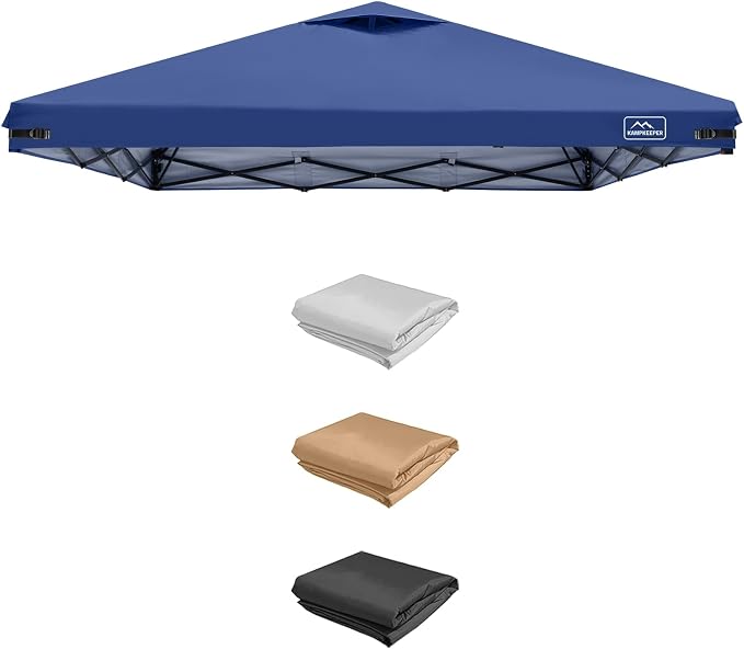 KAMPKEEPER Replacement Top Pop Up Canopy Tent Cover Roof by KAMPKEEPER