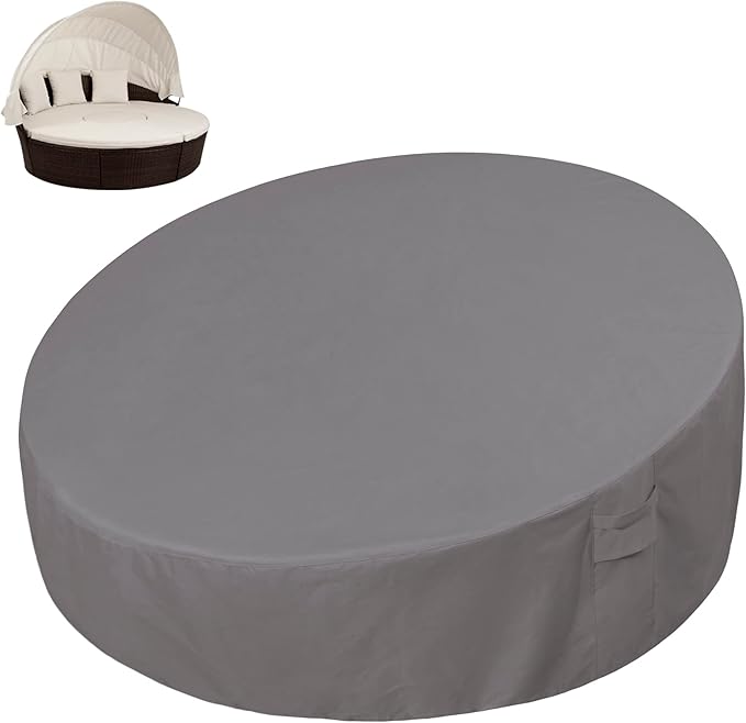 Easy-Going Heavy Duty 600D Outdoor Daybed Cover 88 Inch UV Resistant Patio by Easy-Going