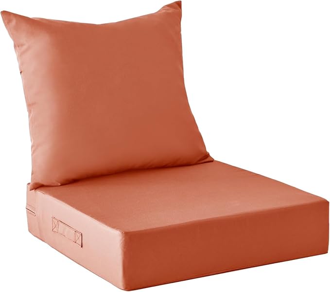 Outdoor Cushions for Patio Furniture, Outdoor Seat Cushion Set 24 x 24 x 5.75 by IPYNBAP