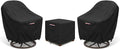 3-Piece Patio Bistro Furniture Cover Set, Heavy-Duty 600D Waterproof Outdoor by Unknown