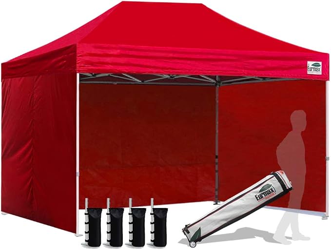 Eurmax USA Pop-up Canopy Tent Commercial Instant Canopies by Eurmax