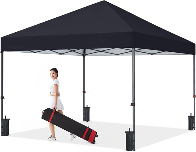 COOSHADE Durable Easy Pop Up Canopy Tent 10x10Ft by COOSHADE