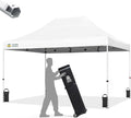CROWN SHADES 10x15 Pop Up Canopy Tent, Thicken Frame Commercial Heavy Duty Tent by CrownShades