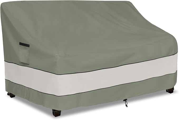 Outdoor Sofa Cover, Patio Loveseat Cover, 3-Seater Bench Cover, Waterproof by Aacabo