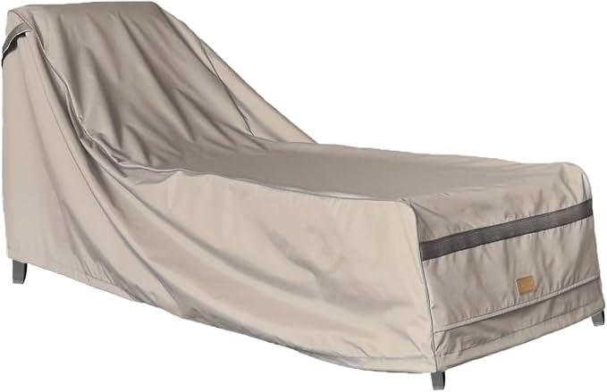 Patio Chaise Lounge Cover Waterproof, Heavy Duty Outdoor Lounge Chair Covers - Image 2