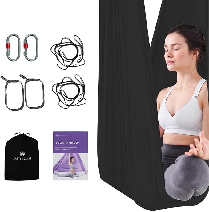 Aerial Silk Yoga Hammock & Swing by AumActive