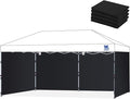 10x20ft Canopy Sidewalls fit 10x20ft Pop Up Tent, Waterproof 99% UV Protection by FANPATUS