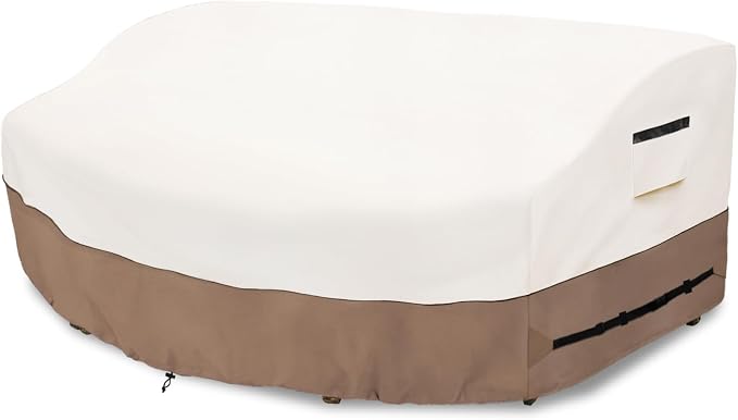 Outdoor Daybed Cover for 89" Patio Sofa by Krismile