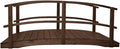 10 FT Walnut Amish Made Garden Bridge by Unknown