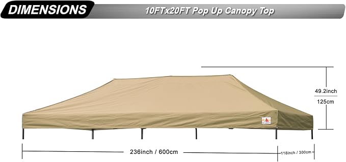 ABCCANOPY Replacement Canopy Top - Image 3