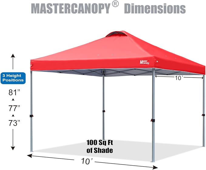 MASTERCANOPY Durable Pop-up Canopy Tent - Image 2