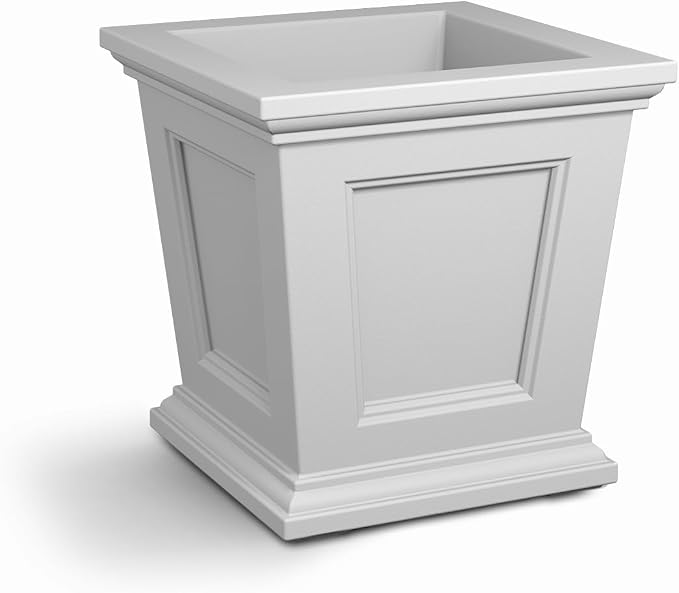 Mayne Fairfield 16-Inch Square Planter – Self-Watering, Weather-Resistant - Image 8