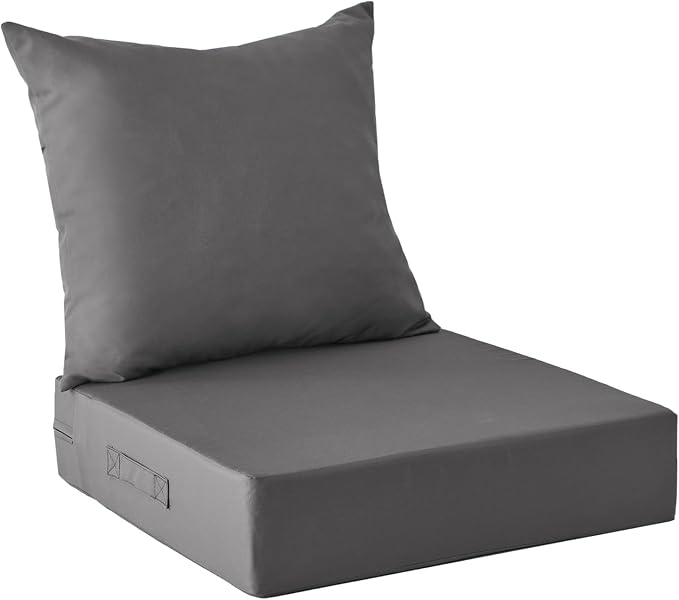 Outdoor Cushions for Patio Furniture, Outdoor Seat Cushion Set 24 x 24 x 4 Inch by IPYNBAP