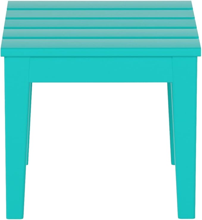 WestinTrends Ashore Outdoor Patio Modern Adirondack Side Table by WestinTrends