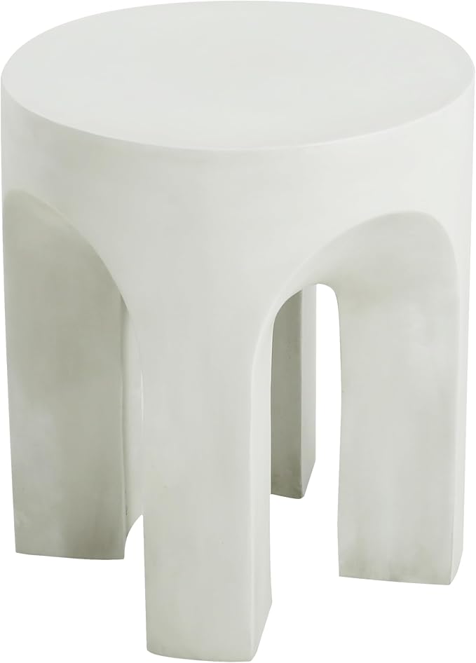 Christopher Knight Home Ottilie Outdoor Side Table, Lightweight Concrete Garden - Image 8