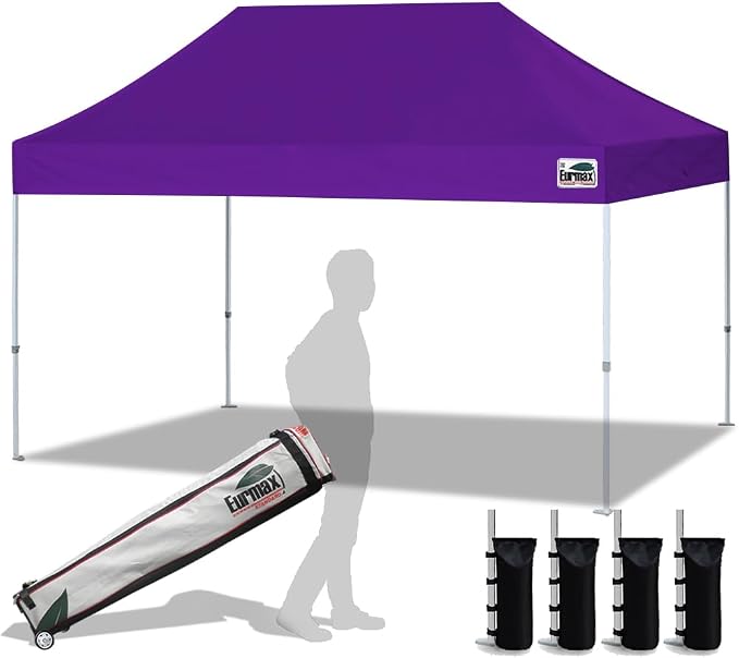 Eurmax USA Pop Up Canopy Tent Commercial Instant Canopies by Eurmax
