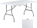 6 Foot Folding Table 6ft Foldable Portable Plastic Tables by Go-TrioOutdoorFurniture