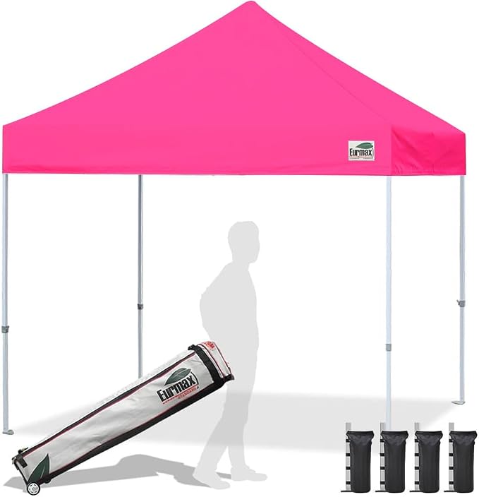 Eurmax USA Standard 10x10ft Patio Pop Up Canopy Tent by Eurmax