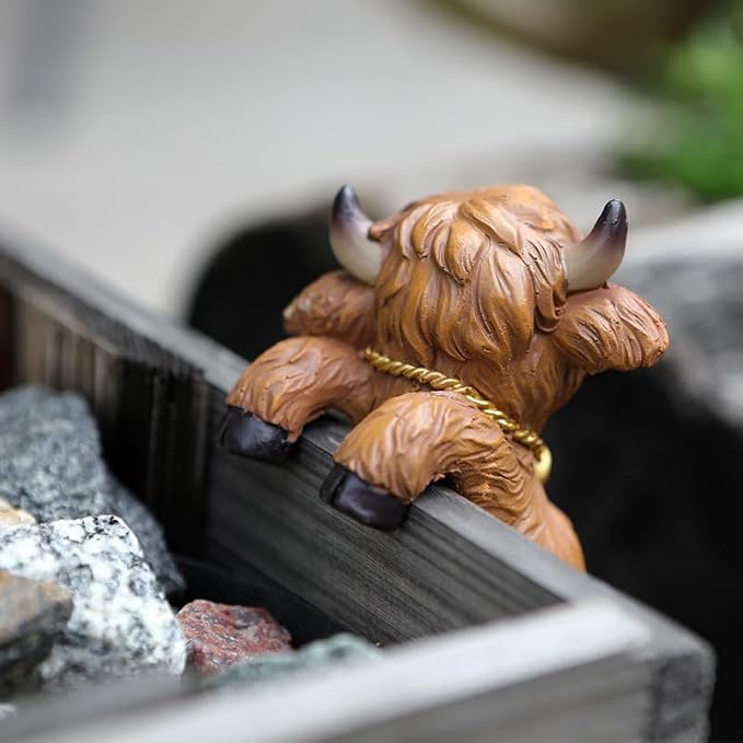 2-piece set Highland Cow Pot Huggers - Image 4