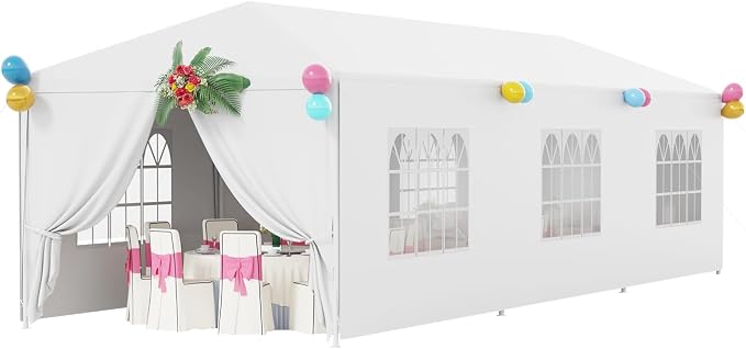 FDW Party Tent 10x30 Outdoor Gazebo Canopy by FDW