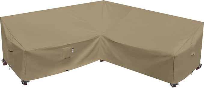 Heavy Duty Outdoor Sectional Sofa Cover by Flexiyard