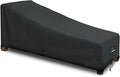SIRUITON Outdoor Chaise Lounge Cover, Heavy Duty Waterproof & UV Resistant by SIRUITON