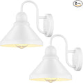 Brightever Gooseneck Outdoor Wall Lanterns, Anti-Rust Outside Barn Wall Mount by Brightever
