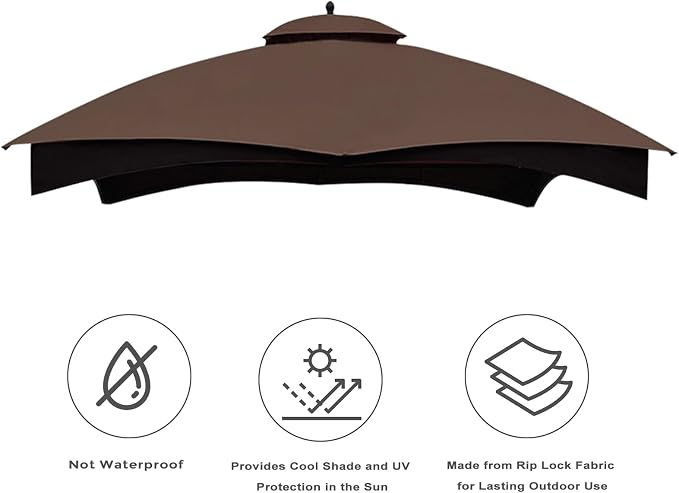 Eurmax USA High Performance Replacement Canopy Top - Image 4