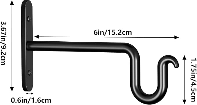 6 Inch Hanging Plant Brackets - Image 5