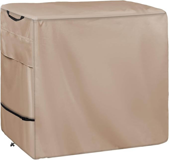 Outdoor Pizza Oven Table Cover for Nuuk Three-Shelf Heavy Duty Rolling Outdoor by Wnanan
