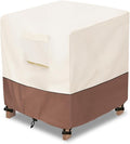 okcool Patio Wicker Side Table Cover, Waterproof Square Patio Small Side Table by Okcool