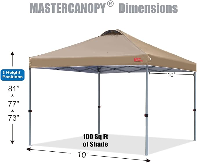 MASTERCANOPY Durable Pop-up Canopy Tent - Image 2